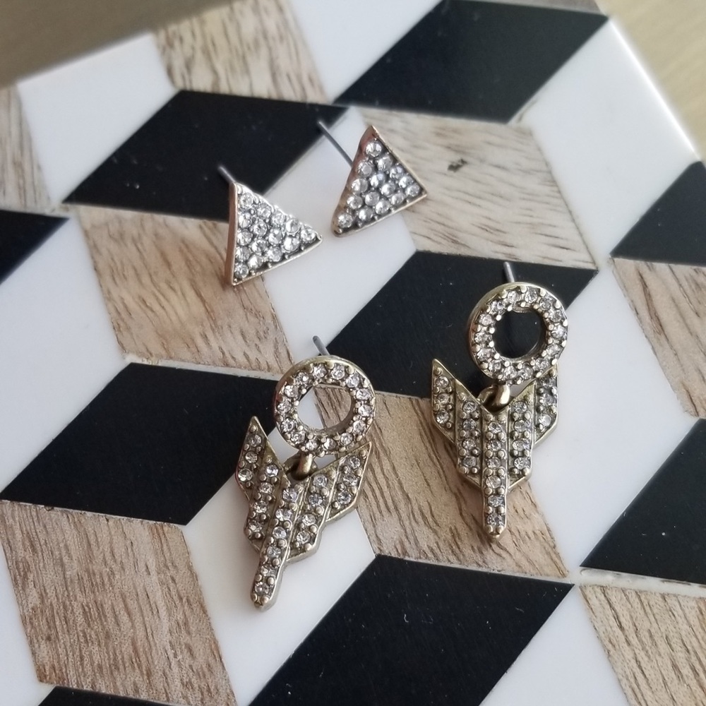 Antique Gold Earring Set